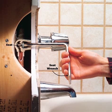 stop leaking bathtub faucet|Step